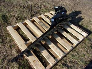 lot 39 image: Mini Excavator Sickle Bar Mower (UNUSED)
