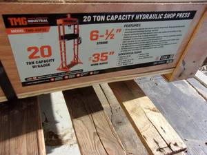 lot 45 image: TMG ASP22 20Ton Shop Press (UNUSED)