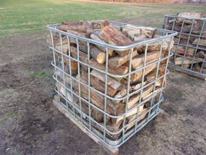 lot 58 image: Tote of Camp Fire Wood