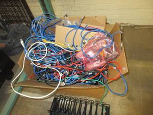 lot 847 image: ASSORTED ETHERNET CABLES- NEW AND USED