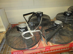 lot 164 image: DAYTON WALL MOUNT FANS