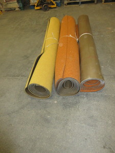 lot 205 image: COMMERCIAL CARPET REMNANT ROLLS