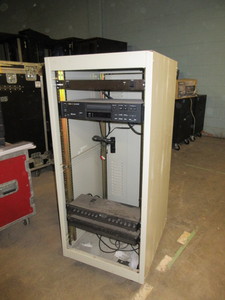 lot 225 image: MUSIC  PA CONTROL CENTER WITH TASCAM CD PLAYER