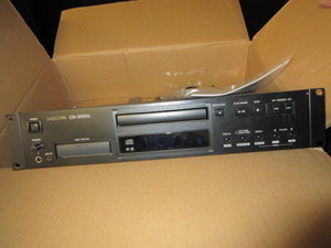 lot 227 image: TASCAM CD PLAYER WITH REMOTE - NEW