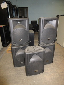 lot 237 image: MARATHON 12 2 WAY SPEAKERS