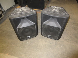 lot 240 image: EV LOUD SPEAKERS
