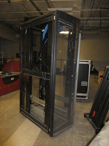 lot 244 image: LARGE, HP DATA RACK