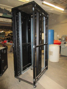 lot 245 image: ROLLING DATA RACK