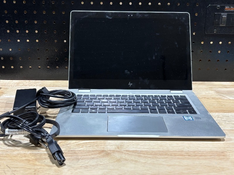 lot 21 image: HP Elitebook X360 G2 Flip Design Touchscreen Laptop
