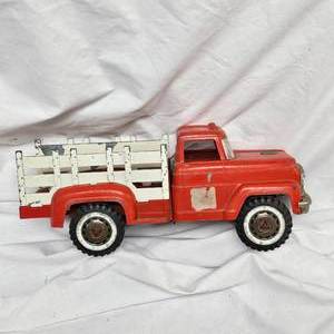 Late 50's-60's Vintage Hubley 800 GMC Mighty Metal Stake Farm Truck Original