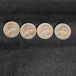 lot 90 image: (4) 1964 Washington 35c