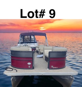 lot 9 image: 2016 250 Crest With a 60HP Mercury BF Mercury 4 Stroke Motor