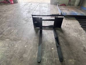 lot 16 image: Mower King Skid Steer Forks