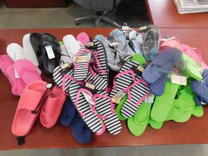 Assortment of flip-flops