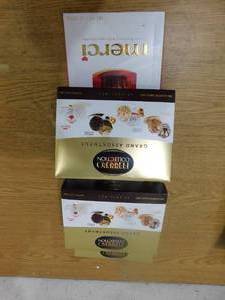 lot 65 image: (4) Ferrero Collection 4.1 oz Assorted Candy