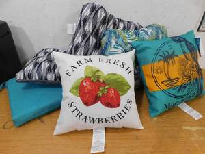 lot 71 image: Outdour Pillow Lot