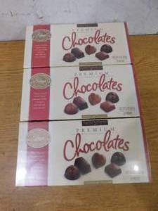 (3) Elmer Chocolate Premium Assorted Box Chocolates