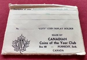 lot 4 image: 1964 Canada COTY Coin Set
