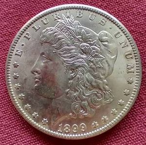 lot 15 image: Beautiful 1899-O Morgan Dollar