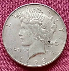 lot 35 image: 1926-D Peace Dollar