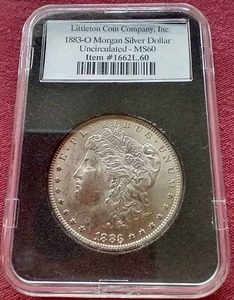 lot 74 image: 1883-O Morgan Dollar - Nice Uncirculated Condition