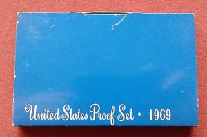 lot 89 image: 1969 U.S. Mint Proof Set