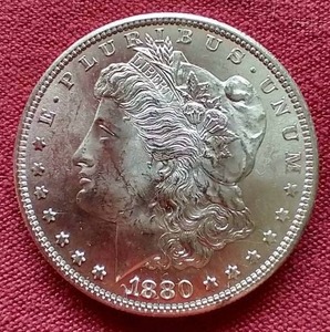 lot 92 image: Stunning 1880-S Morgan Dollar