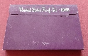 lot 96 image: 1985 U.S. Mint Proof Set