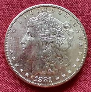 lot 100 image: Beautiful 1881-S Morgan Dollar