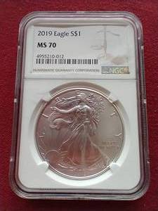 2019 American Silver Eagle - NGC MS70