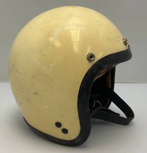 lot 21 image: 1962 AGV Helmet Made In Iitaly (Size Unknown)