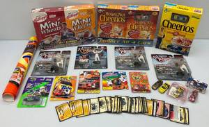 lot 32 image: Misc. NASCAR Collectibles Including Miniature Die Cast Cars (Some NIB)