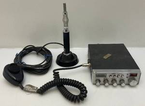 lot 36 image: Vintage Uniden PC66XL Cb With Antenna
