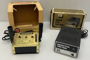 lot 46 image: Vintage Trainpack Transformer & Vintage 12 Volt Power Supply