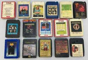 lot 60 image: Vintage 8 Track Tapes Including Alice Cooper & More