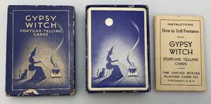 lot 70 image: Vintage 1970s Gypsy Witch Fortune-Telling Cards In Original Box