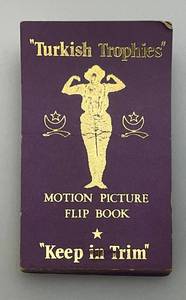 lot 71 image: 1980 Shackman Cigarettes TURKISH TROPHIES Montion Picture Keep In Trim Flip Book