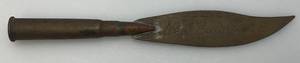 lot 78 image: Vintage 1944 Wartime Trench Art Knife 6 Marked On Blade 1944 And New Guinea On Other Side (VERY COOL)