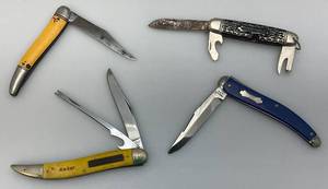 lot 80 image: Misc. Vintage Pocket Knives