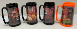 lot 84 image: 1987 SNAP-On Thermo Serv Mugs Including RARE Orange One