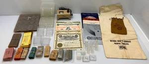 lot 109 image: Large Group Of Misc. Coin Collectors Items