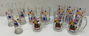 lot 116 image: Misc. 1987 SPUDS MACKENZIE Collectible Beer Mugs & Glasses