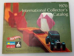 lot 127 image: 1970 Hot Wheels International Collectors Catalog By Mattel (In Protective Sleeve)
