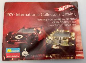 lot 133 image: 1970 Hot Wheels International Collectors Catalog By Mattel