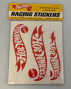 lot 135 image: 1969 Mattel (CANADA) Hot Wheels Stickers (New In Origibnal Pack) In Protective Sleeve