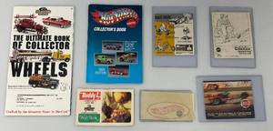 lot 136 image: Misc. Vintage Hot Wheels Mattel Catalogs And More