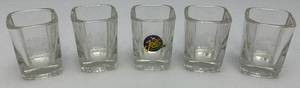 lot 143 image: Vintage Joe CAMEL Collectible Shot Glasses (Most In Original Box)