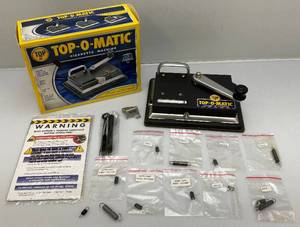 lot 151 image: Vintage Top - Matic Cigarette Machine In Original Box
