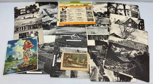 lot 152 image: Misc. Vintage Photos On Paper Including Coal Mining Photos & More