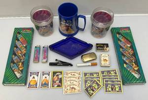 lot 173 image: Misc. Vintage Joe Camel Collectibles (Some New Old Stock)